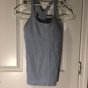 Lulu lemon light blue work out tank!!